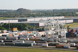 Container terminal and west logistics area - hub Delta 3 Dourges Lille